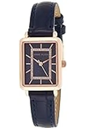 Anne Klein AK/3820 Reloj de Pulsera para Mujer con Correa de cocodrilo y Adornado con Purpurina