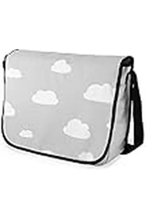Bonamaison Bolsa de Mensajero para Estudiantes, con impresión Digital, Bolsa de mensajería, Bolsa de Hombro, para niños, niñas, niños, tamaño: 29 x 36 cm
