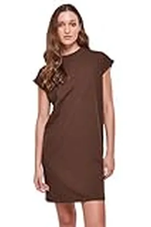 Urban classics Ladies Turtle Extended Shoulder Dress Vestido, , L para Mujer