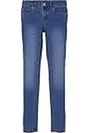 NAME IT Nkfpolly Skinny Jeans 1262-Ta Noos Pantaln, , 152 para Niñas