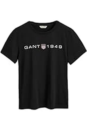 GANT Reg Printed Graphic T-Shirt Camiseta, , L Mujeres