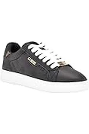 Guess Renzy, Zapatillas Mujer, Black, 39 EU