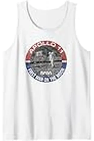 Nasa Apollo 11 Americana First Man on the Moon Camiseta sin Mangas