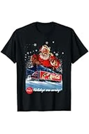Coca-Cola ¡Se acercan las vacaciones de Coca Cola! Camión de Papá Noel de Navidad Camiseta