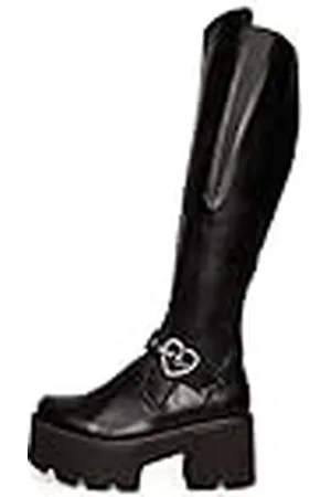 Lamoda Letter To My Lover, Botas Altas hasta la Rodilla Mujer, Color , 39 EU