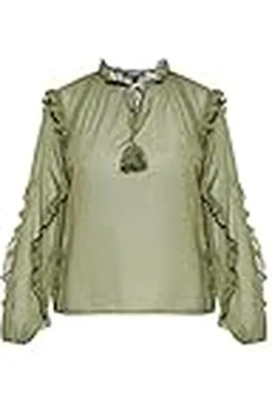 Dreimaster Vintage Blusa de algodón, , M para Mujer