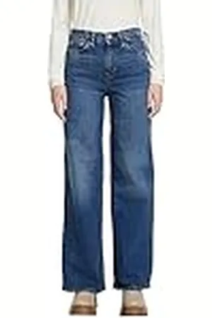 ESPRIT 083cc1b332 Jeans, Azul Lavado Medio, 24W x 32L Mujeres