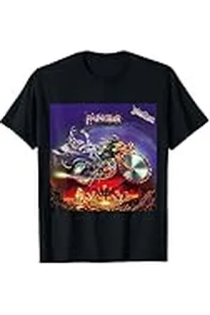 Judas Priest Camiseta Unisex Adultos Negro Manga Larga Talla S EU Small Jersey Animado Tema Killer