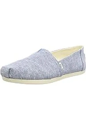 TOMS ALPARGATA CORE, Mocasines Planos Mujer, Azul (Azul Claro), 36.5 EU