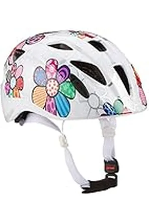 Alpina Unisex - Niños, XIMO Flash Casco de Bicicleta, White Flower Gloss, 49-54 cm
