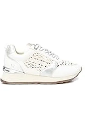 Xti Zapatilla Mujer Blanco - Calzado Cómodo y Versátil - Moda Casual - Modelo 14377702 (Talla 38)