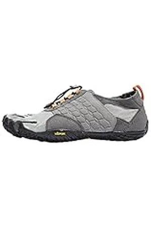 Vibram Trek Ascent, Zapatillas de Deporte Exterior Hombre, Multicolor (Grey/Black/Orange), 40 EU