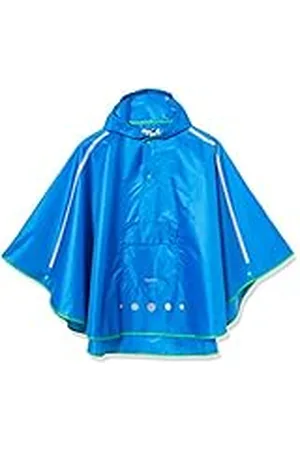 Playshoes Poncho de Lluvia Plegable Chaqueta, , M Unisex niños