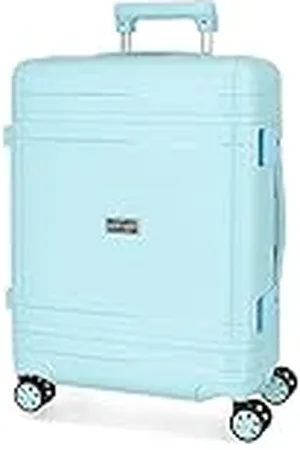 MOVOM Dimension Maleta de cabina Azul 40x55x20 cms Rígida Polipropileno Cierre TSA 37L 2,66 kgs 4 Ruedas dobles Equipaje de Mano