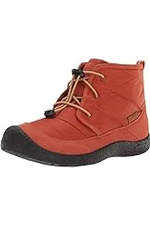 Keen Howser 2 Chukka Waterproof, Botas Chukka Unisex niños, Naranja (Potters Clay/Black), 30 EU