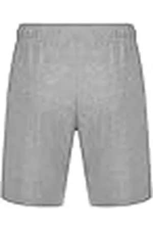 Champion Legacy Authentic Pants Athletic Jersey Combed Small Logo Bermuda Pantalones Cortos, Gris Melange Claro, S Hombres