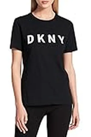DKNY W3276cna, S/S Logo tee Camiseta, , S para Mujer