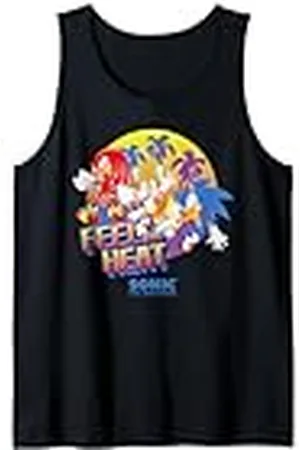 Sonic The Hedgehog "Feel the Heat" Sonic, Tails, Knuckles Camiseta sin Mangas