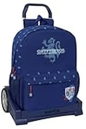 Safta HARRY POTTER CAPTAIN - Mochila, Espalda Ergonómica, con Carro Evolution, Ideal para Niños de Diferentes Edades, Cómoda y Versátil, Calidad y Resistencia, 32x14x43 cm