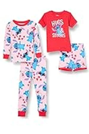 Amazon Disney | Marvel | Star Wars Conjunto de Pijama, 4 Piezas (Anteriormente Spotted Zebra) Niña, , 3 años