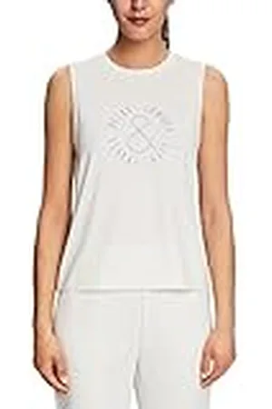 ESPRIT RCS Top Cropped Camiseta para Senderismo, , M para Mujer