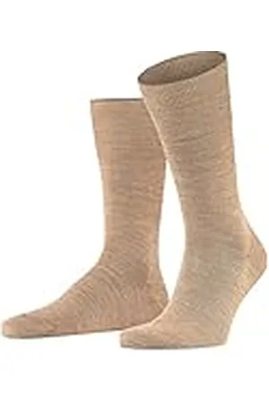 Falke Airport M So lana algodón lisos 1 par, Calcetines Hombre, , 45-46
