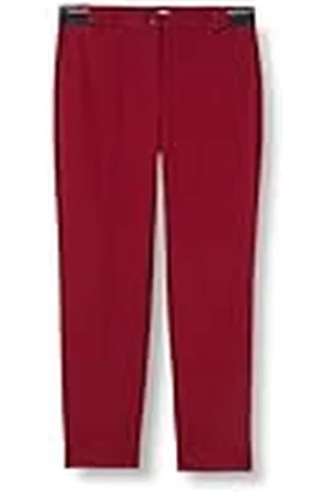 Tommy Hilfiger Punto Milano Hailey Slim Pant WW0WW36217 Pantalones de Tejido, , 44 para Mujer