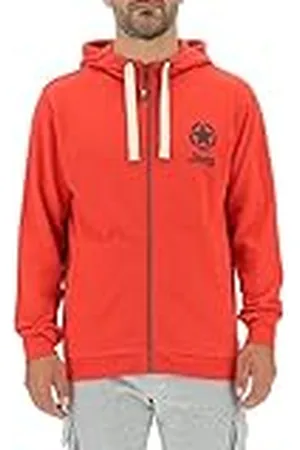 Jeep O102572-R699 J Man Hooded Sweatshirt Full Zip Star& Small Print J22W Hombre S