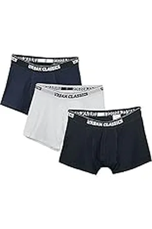 Urban classics Paquete de 3 Calzoncillos Tipo Bóxer Orgánicos Ropa Interior hombre, , XXL