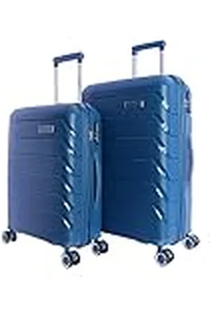 Don Algodon Juego de Maletas - Set Maletas de Viaje de Polipropileno - Juego Maletas de Viaje - Maleta Cabina 55x40x20 y Maleta Mediana 4 Ruedas - Maletas de Viaje Medianas - Maletas de Viaje Cabina