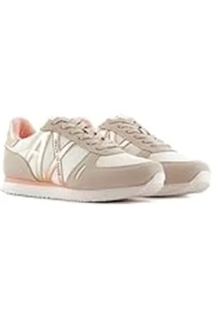 Armani Exchange Rio Side Logo, Zapatillas Mujer, L.Mirage+L.Rose, 41 EU