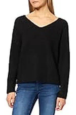 Pieces® PCELLEN LS V-Neck Knit Noos BC Suter Pulver, , M para Mujer
