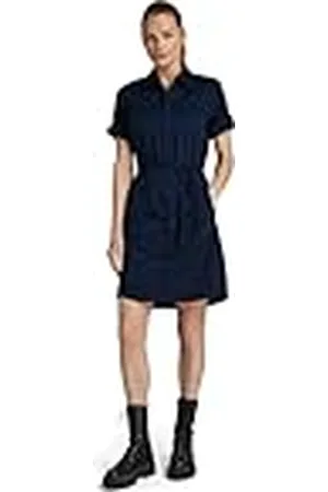 G-Star Para Mujer Vestido Camisero Open Back, , S