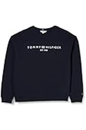 Tommy Hilfiger CRV MDRN REG Corp Logo SWTSHRT WW0WW41722 Sudaderas, , 48 para Mujer