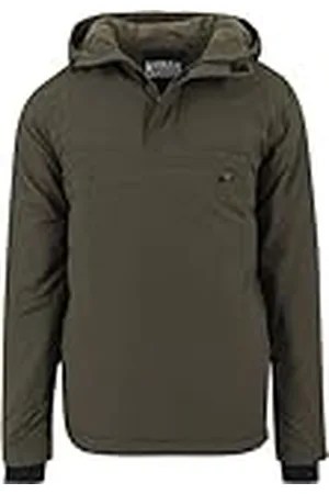 Urban classics Padded Pull Over Jacket Chaqueta, , S para Hombre