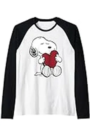 Peanuts Snoopy I Love you Camiseta Manga Raglan