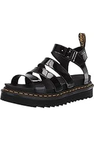 Dr. Martens Sandals, LÃƒ¡mpara de Barniz Negra, 41 EU