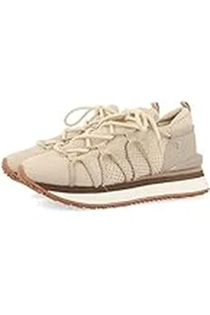 Gioseppo SNEAKERS OFF-WHITE ESTILO CALCETÍN PARA MUJER BREWSTER