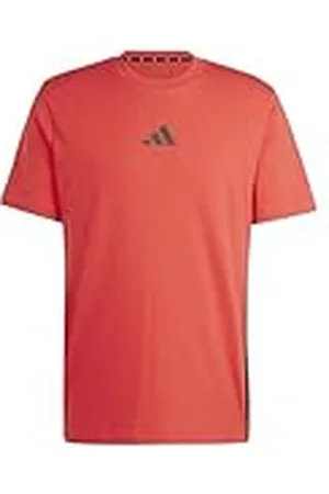 adidas Hombre Essential Three Stripes Single Jersey tee, , XL