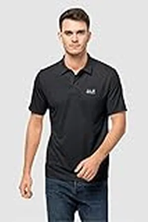Jack Wolfskin Pack & Go Polo M Camisa, , XL para Hombre