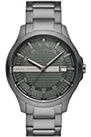 Armani Exchange Reloj Analógico para Hombre de Cuarzo con Correa en Acero Inoxidable AX2455