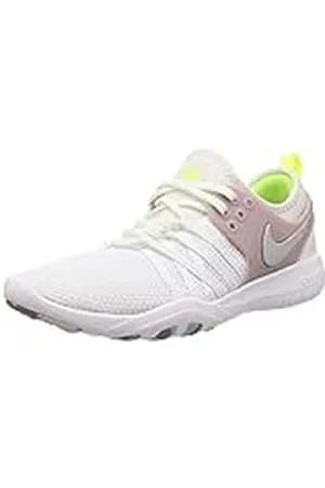 Nike Wmns Free TR 7, Zapatillas de Gimnasia Mujer, Blanco (Blanco/Plata Metalizada/Elemental 102), 40.5 EU