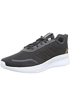 adidas Lite Racer Rebold, Road Running Shoe Mujer, Carbon/Core Black/Vapour Pink, 36 EU