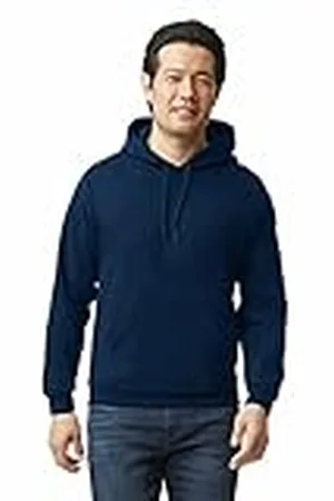 Gildan Fleece Hooded Sweatshirt, Style G18500 Sudadera con Capucha, , M para Hombre