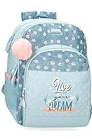 MOVOM Live Your Dreams Mochila Escolar Adaptable a Carro 33x46x17 cms Poliéster 25,81L