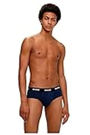 HUGO BOSS Hipbrief triplepack, Slip para Hombre, Azul (New, Navy410), XL