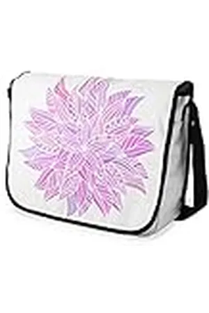 Bonamaison Bolsa de Mensajero con Estampado Digital con Correa Negra para Estudiantes, Bolsa de Cuerpo Cruzado, Bolsa de mensajería, Bolsa de Hombro para niños, niñas, niños, tamaño: 29 x 36 cm