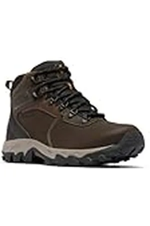 Columbia Newton Ridge Plus 2 WP, Botas Montaña de Senderismo, Hombre, Marrón (Cordovan/Squash 2024), 40.5 EU