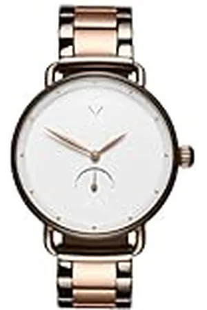 MVMT Reloj Analógico de Cuarzo para Mujer con Correa en Acero Inoxidable Color Oro Rosado - D-FR01-TIRGW