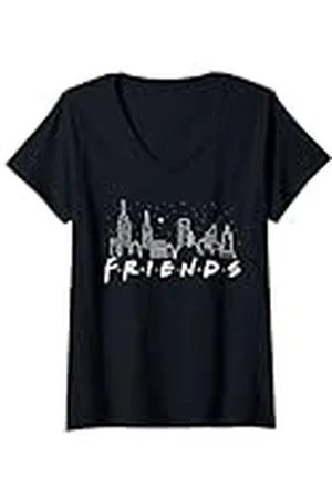 Friends Santa Skyline Camiseta Cuello V
